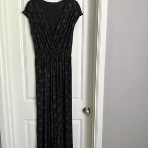 West Kei Sparkly black jumpsuit, size large